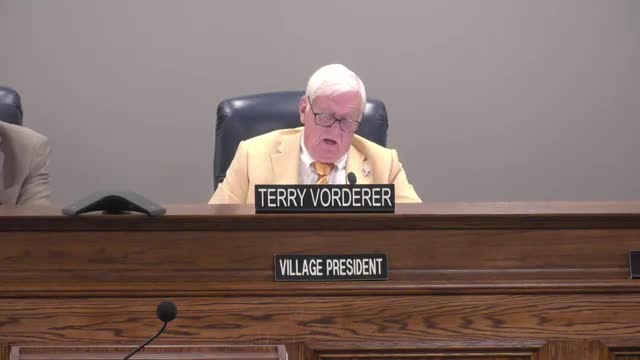 Trustees Approve Zoning Variance for Duplex at 9239 South 50 Fifth Court