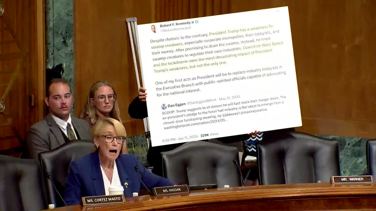 Senate Committee Challenges FDA's COVID Vaccine Transparency and Safety Standards