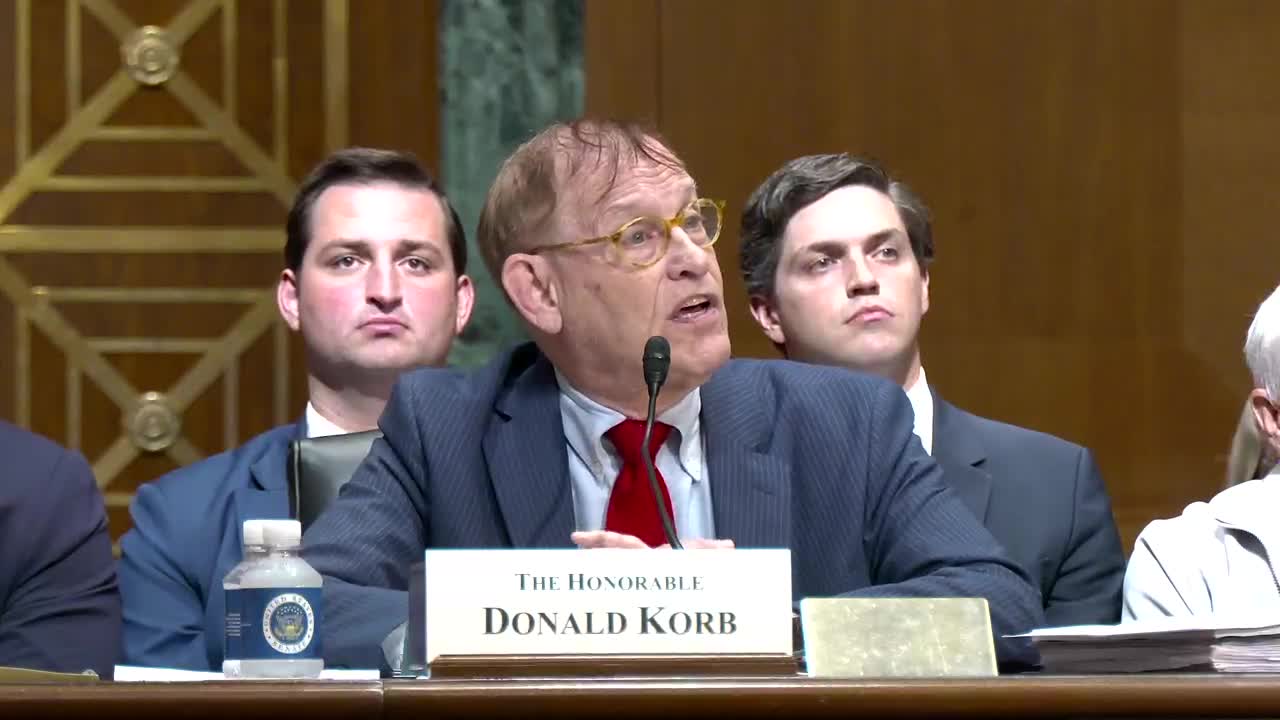Mr. Greenstein Addresses Central Bank Priorities at Confirmation Hearing