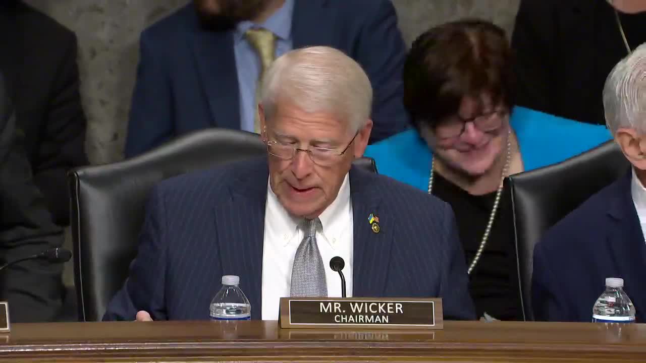 Senate Committee Holds Hearing on General Mahoney's Nomination Amid Global Security Concerns