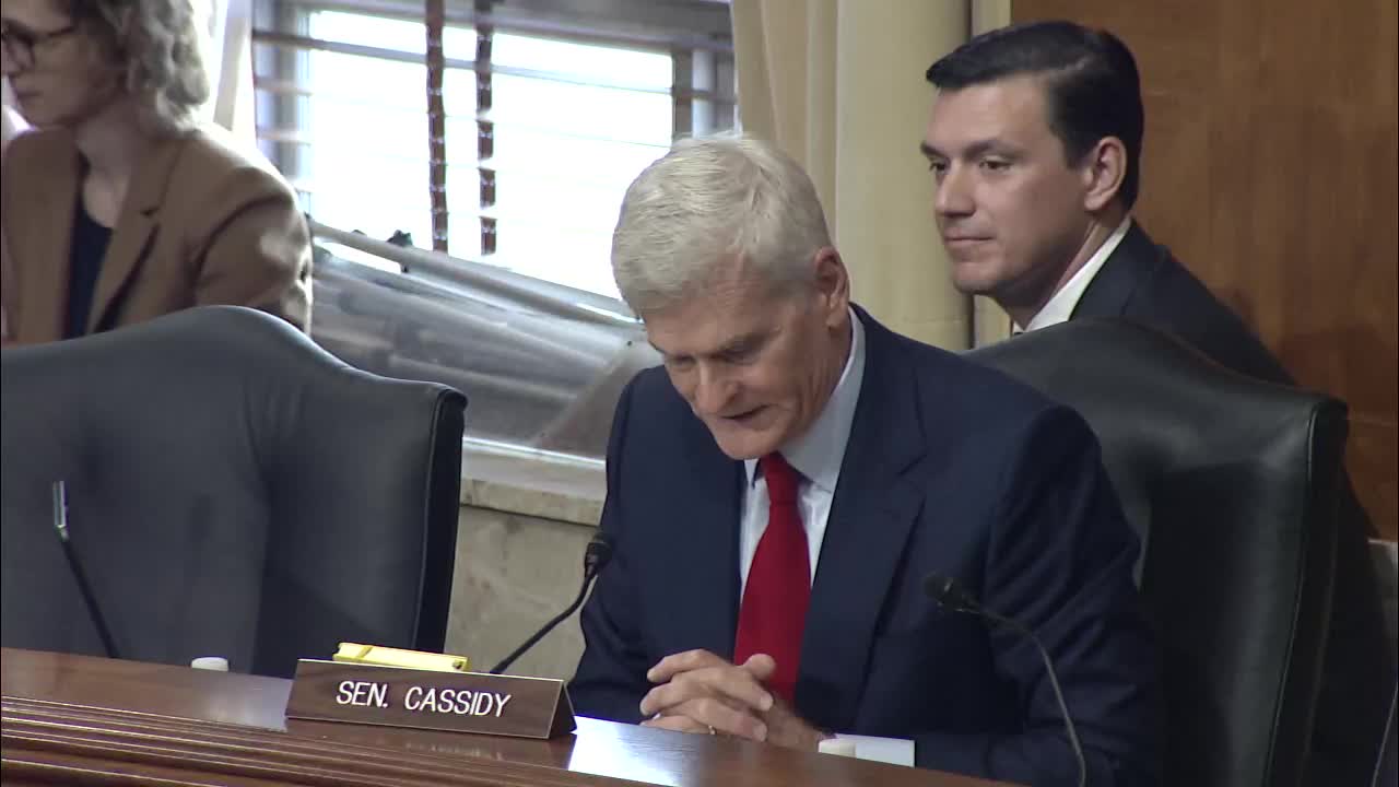 Senator Cassidy Introduces David Lussert as FERC Commissioner Nominee