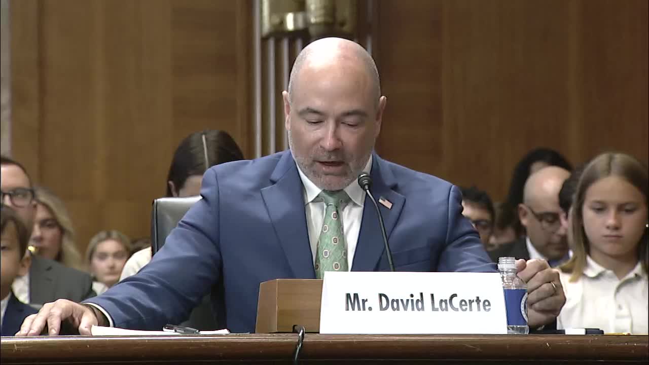 Senate Committee Questions FERC Nominees Lacert and Sweatt on Energy Challenges