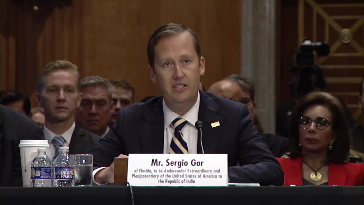 Trump's Nominee Eyes Strengthening US-India Relations During Senate Confirmation Hearing