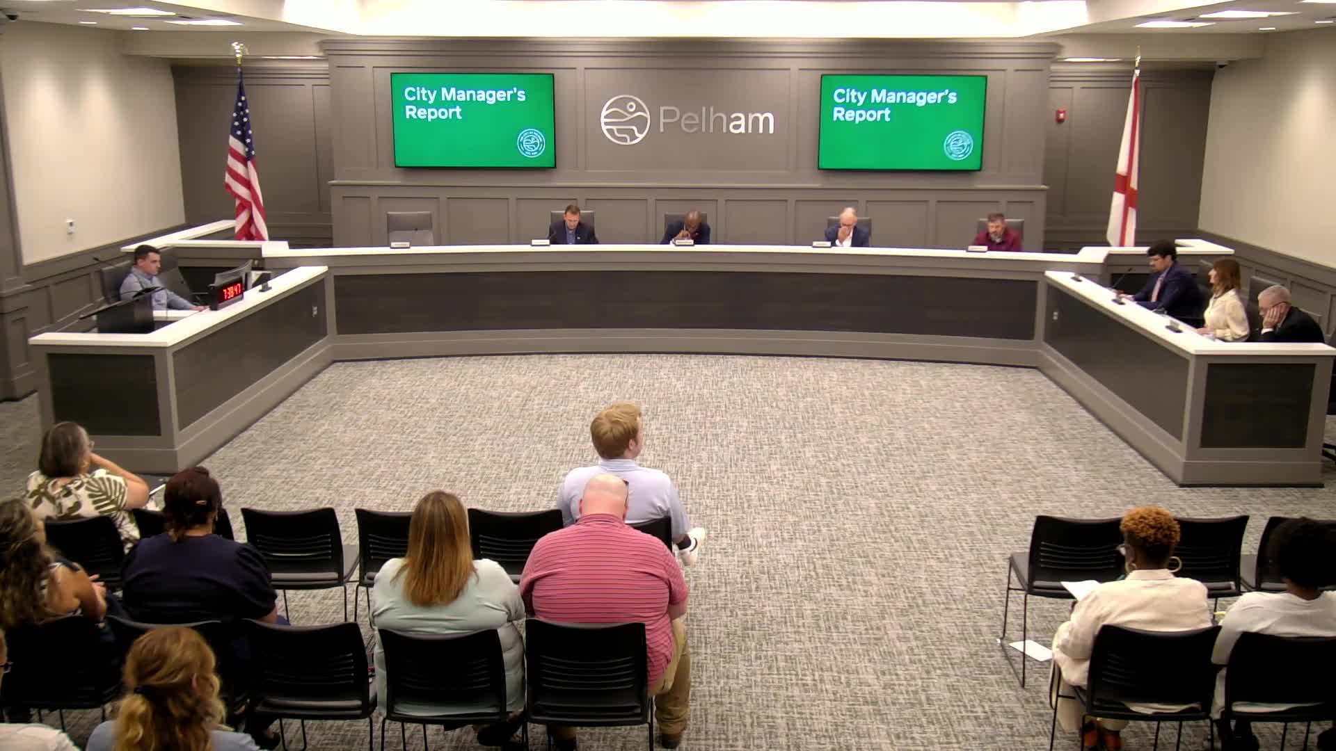 Pelham City Council Approves Resolutions for Sewer Easement and Election Officials