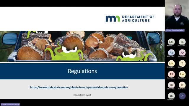 Minnesota Implements Quarantines to Combat Emerald Ash Borer Spread