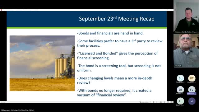 Minnesota Discusses Insurance and Bonding Requirements for Grain Storage Facilities