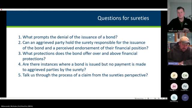 Stakeholders Discuss Bonding to Protect Farmers Selling and Storing Grain