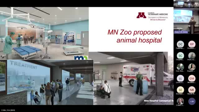 Minnesota Zoo requests $35M for new state animal hospital and faculty expansion