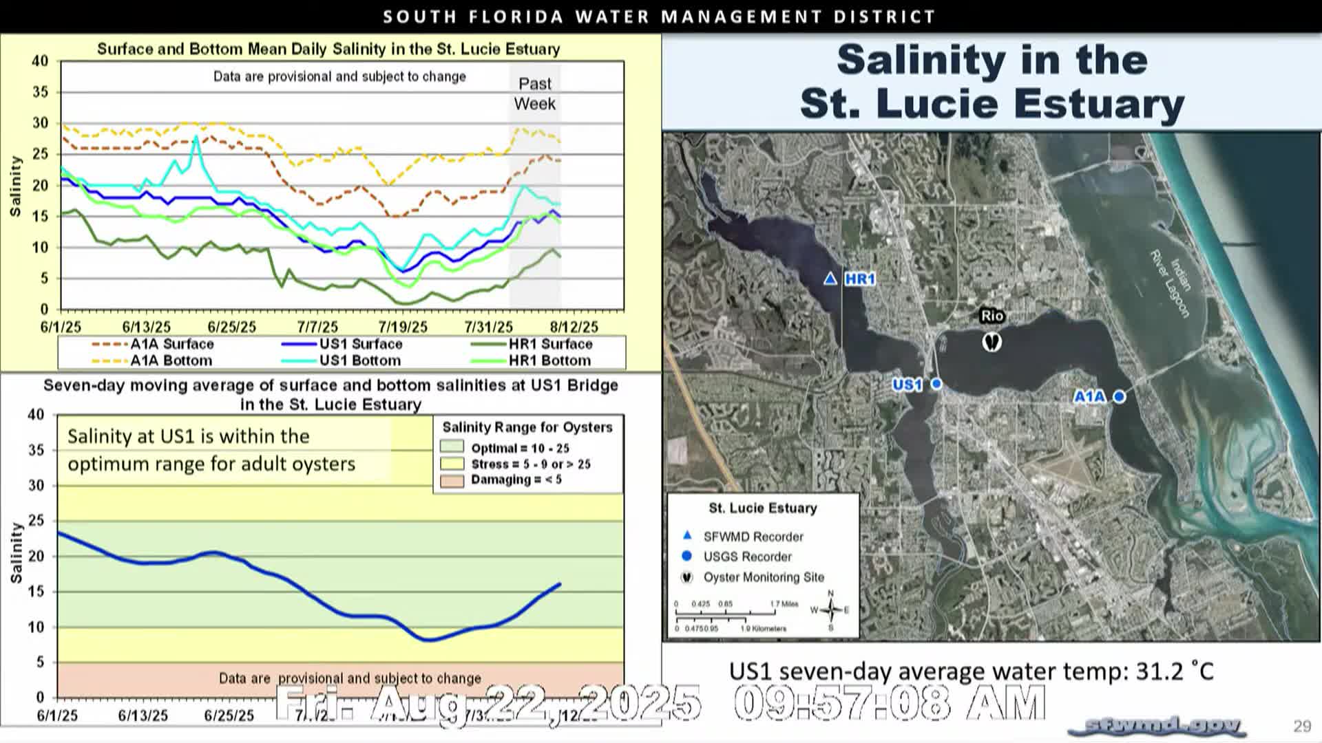 FWC Reports Increased Oyster Spat and Seagrass Coverage in St. Lucie Estuary