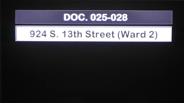 Council approves rehab home use variance, grants one-year pavement waiver