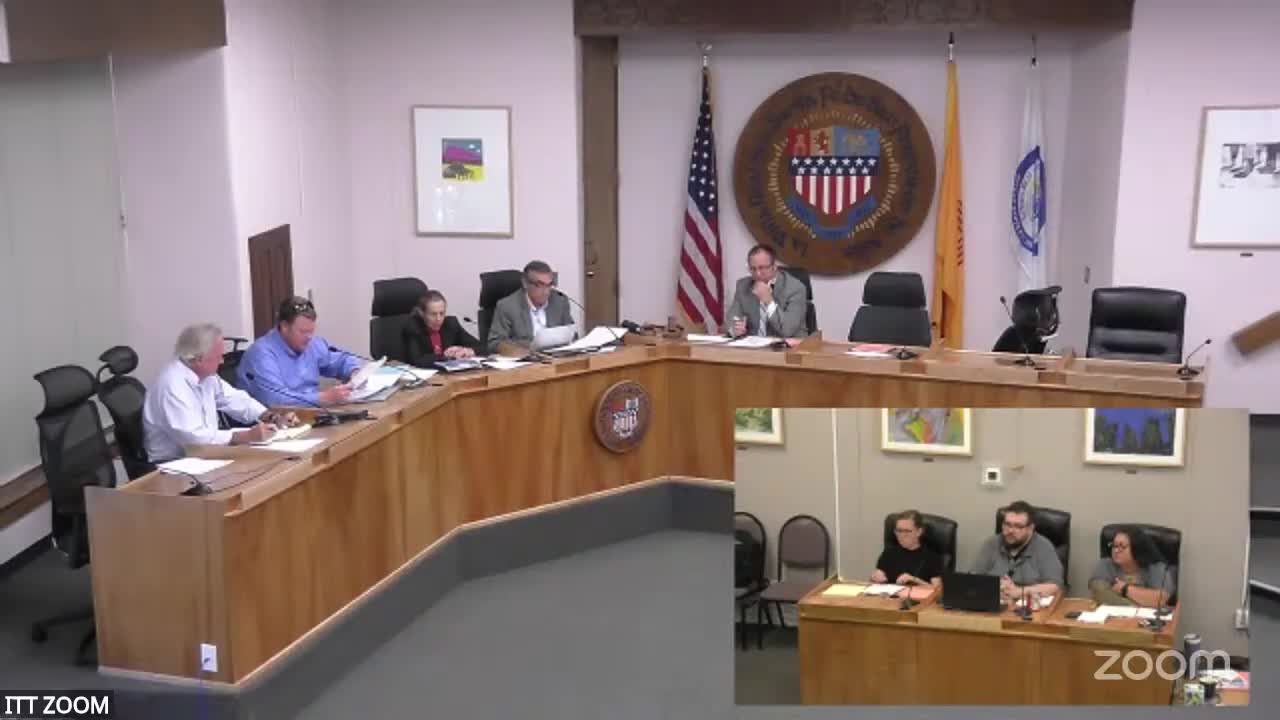 Chair Bitterman discusses public complaints and document issues in committee meeting