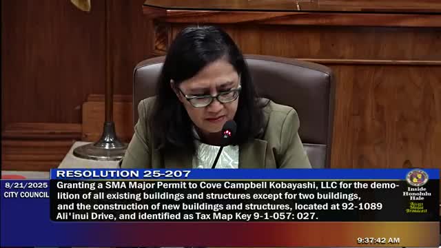 Committee approves SMA permit amendments for Cove redevelopment in Ko'olina, citing cultural monitoring and public access conditions