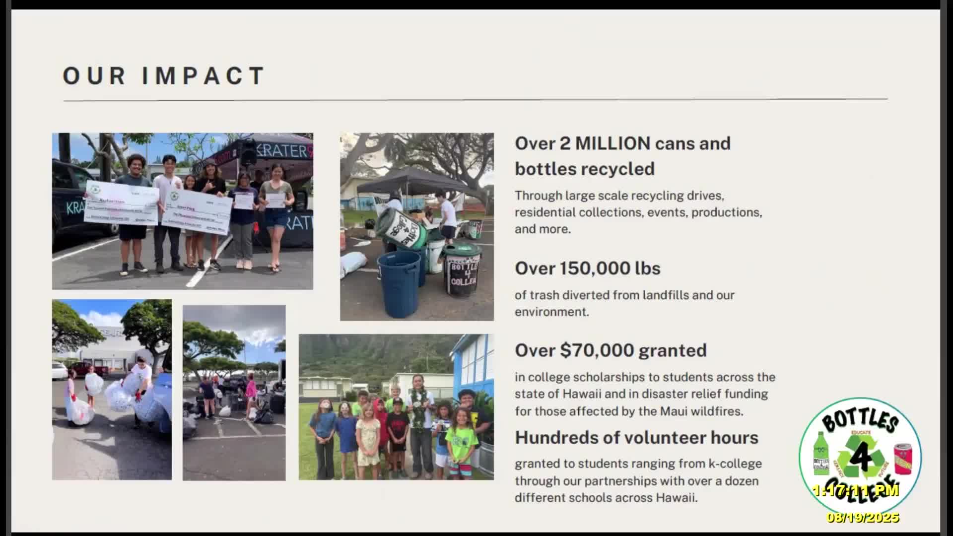Hawaii Committee Explores Expanding Bottle Deposit Program to Boost Recycling Efforts