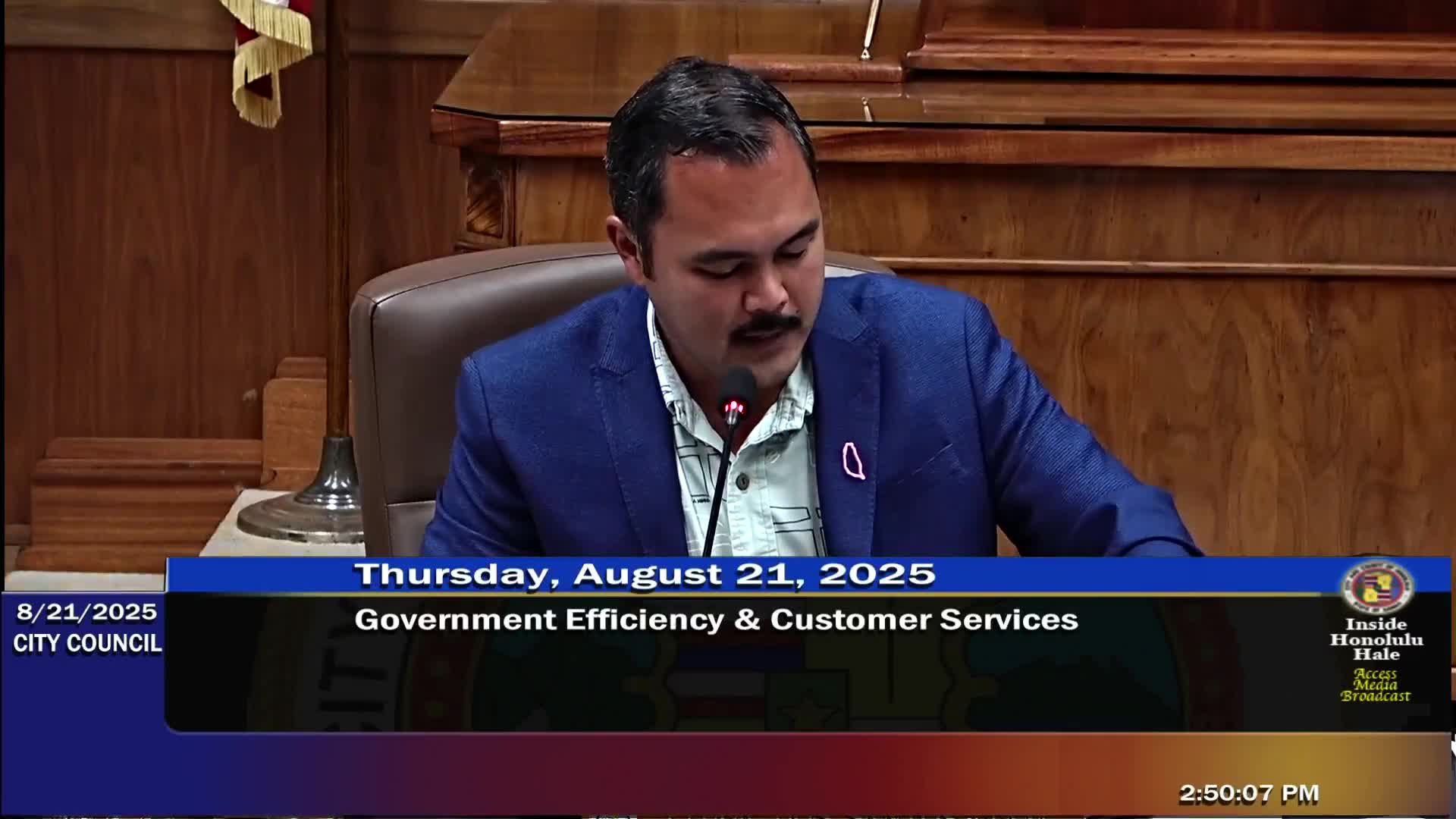 Officials brief council committee on rulemaking under HRS Chapter 91; urge targeted reviews and cleanups