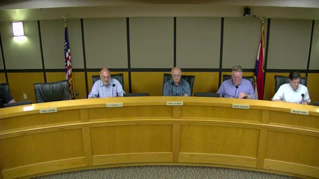 Council accepts utility easement from Curators of the University of Missouri for water line across university property