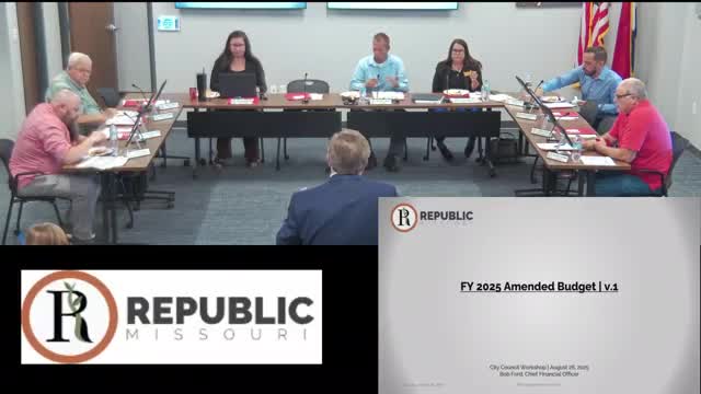 City Council reviews amended budget and proposed tax levies for upcoming fiscal year