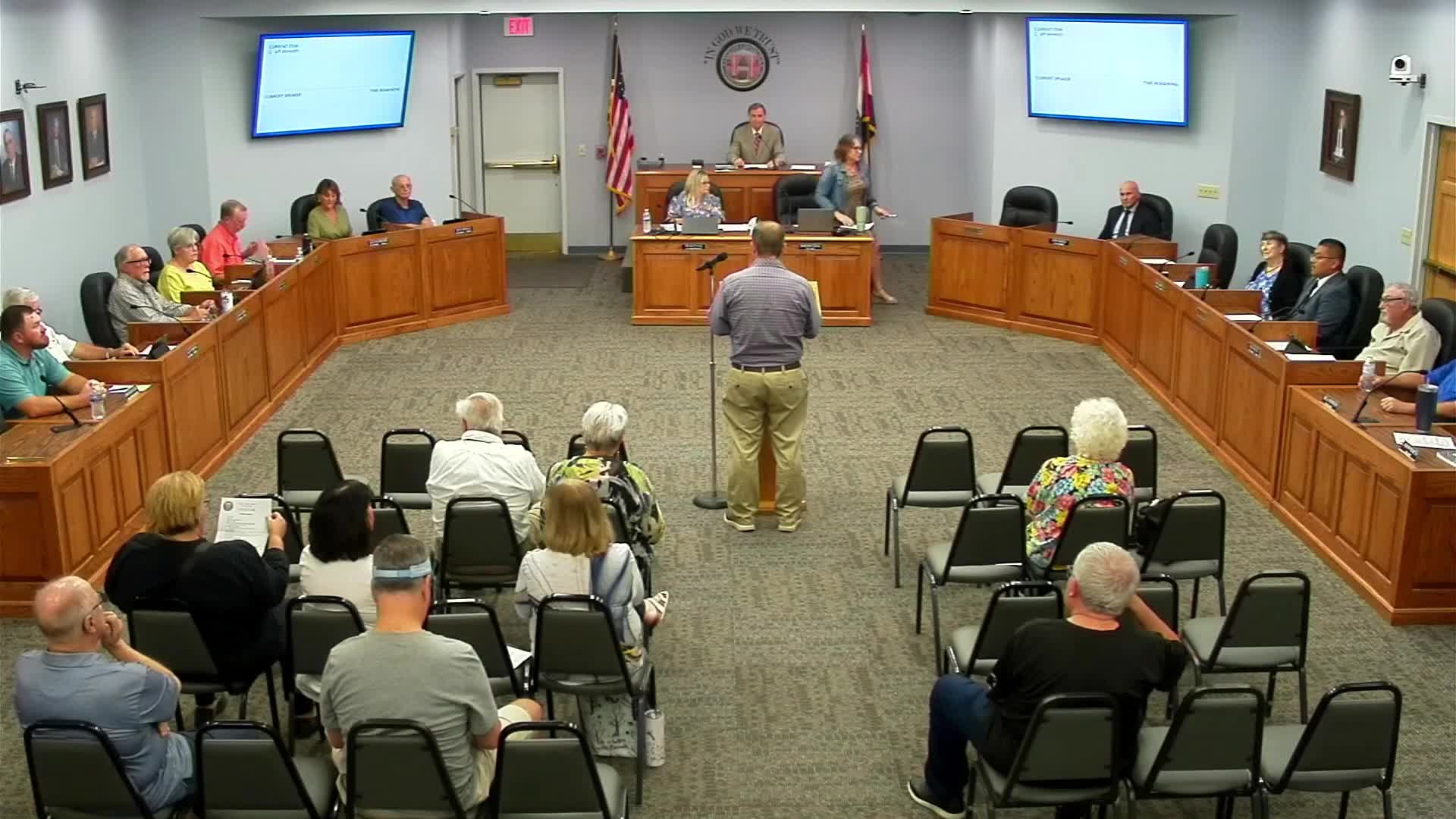 Carthage City Council Reviews Council Bills and Housing Challenges with Community Input