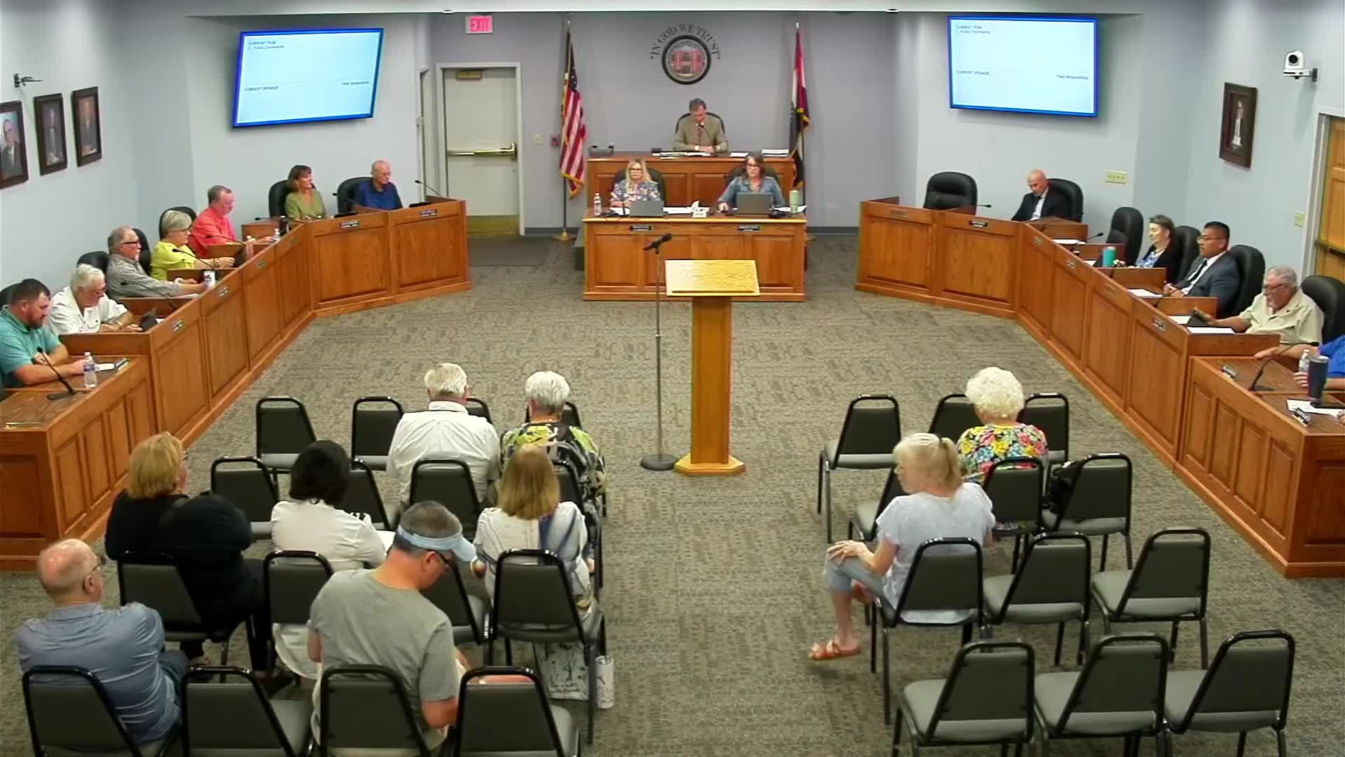 Carthage Council Discusses Budget Adjustments and Taxi Grant Updates