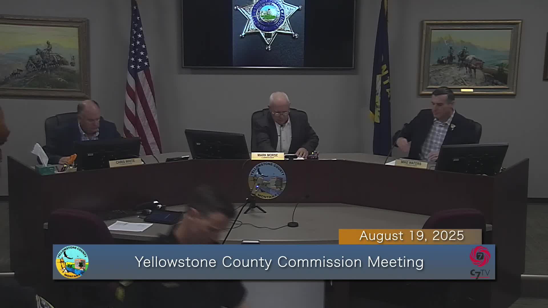 Yellowstone County commissioners approve minutes, meeting schedule and routine finance items
