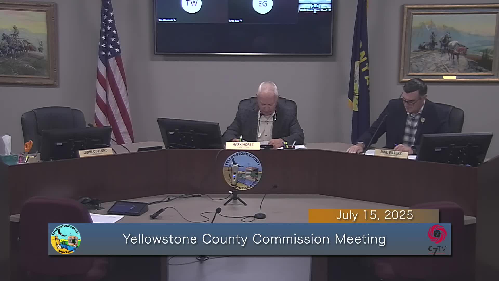 Yellowstone County chair announces timeline for filling commissioner Osland’s seat