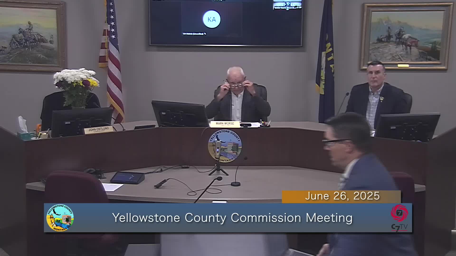 Commissioners approve resolution 25-82 adopting 3% pay increase for elected officials for FY26