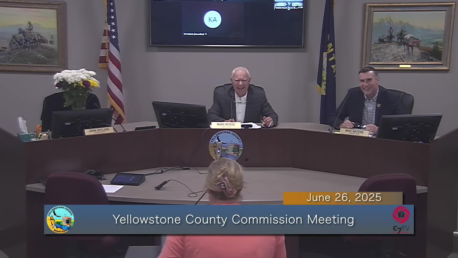 Commissioners set Aug. 5 hearing to dissolve RSID 783 Homestead Waterline; debt service paid off, responsibility to transfer to Heights Water District