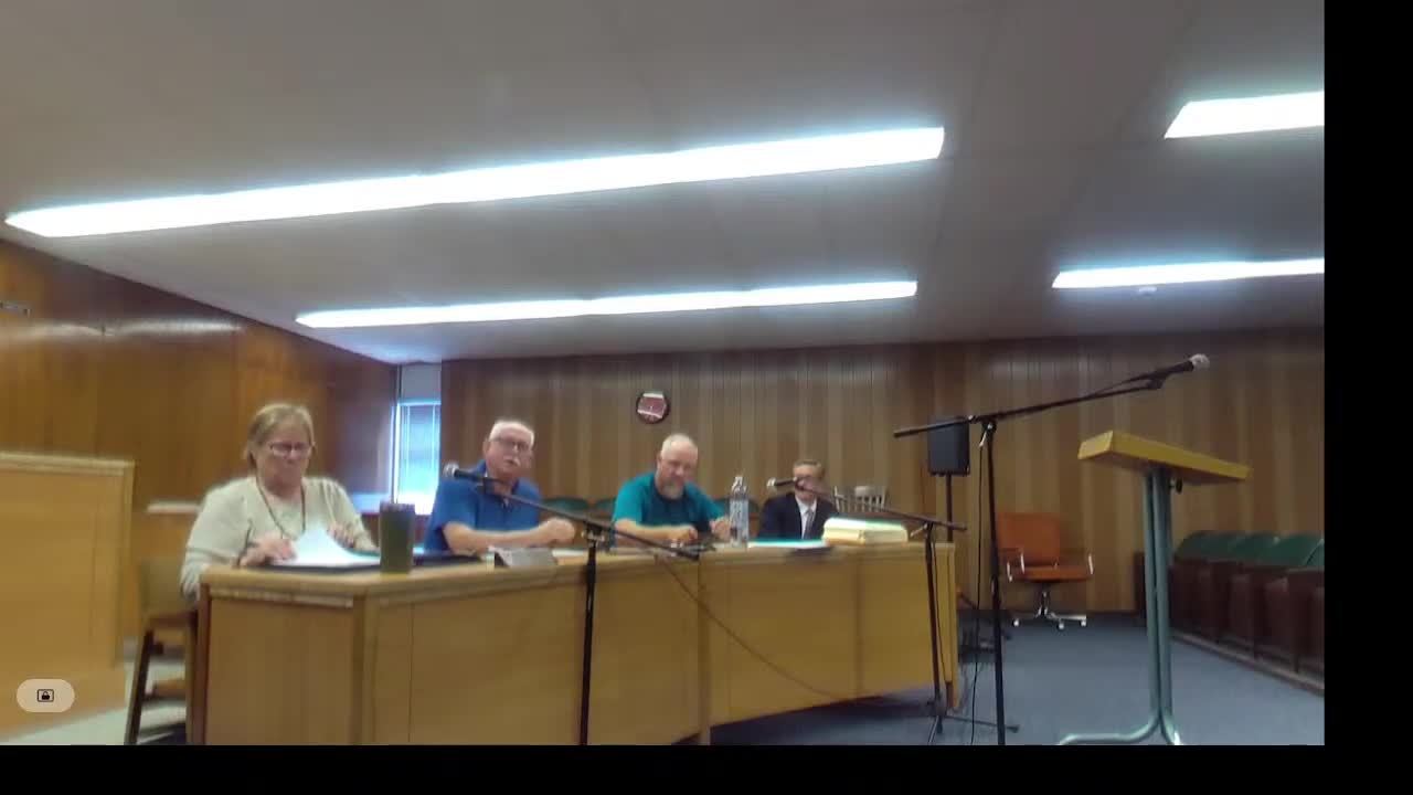 Commissioners discuss federal broadband funding changes and a proposed statewide support letter; no action taken