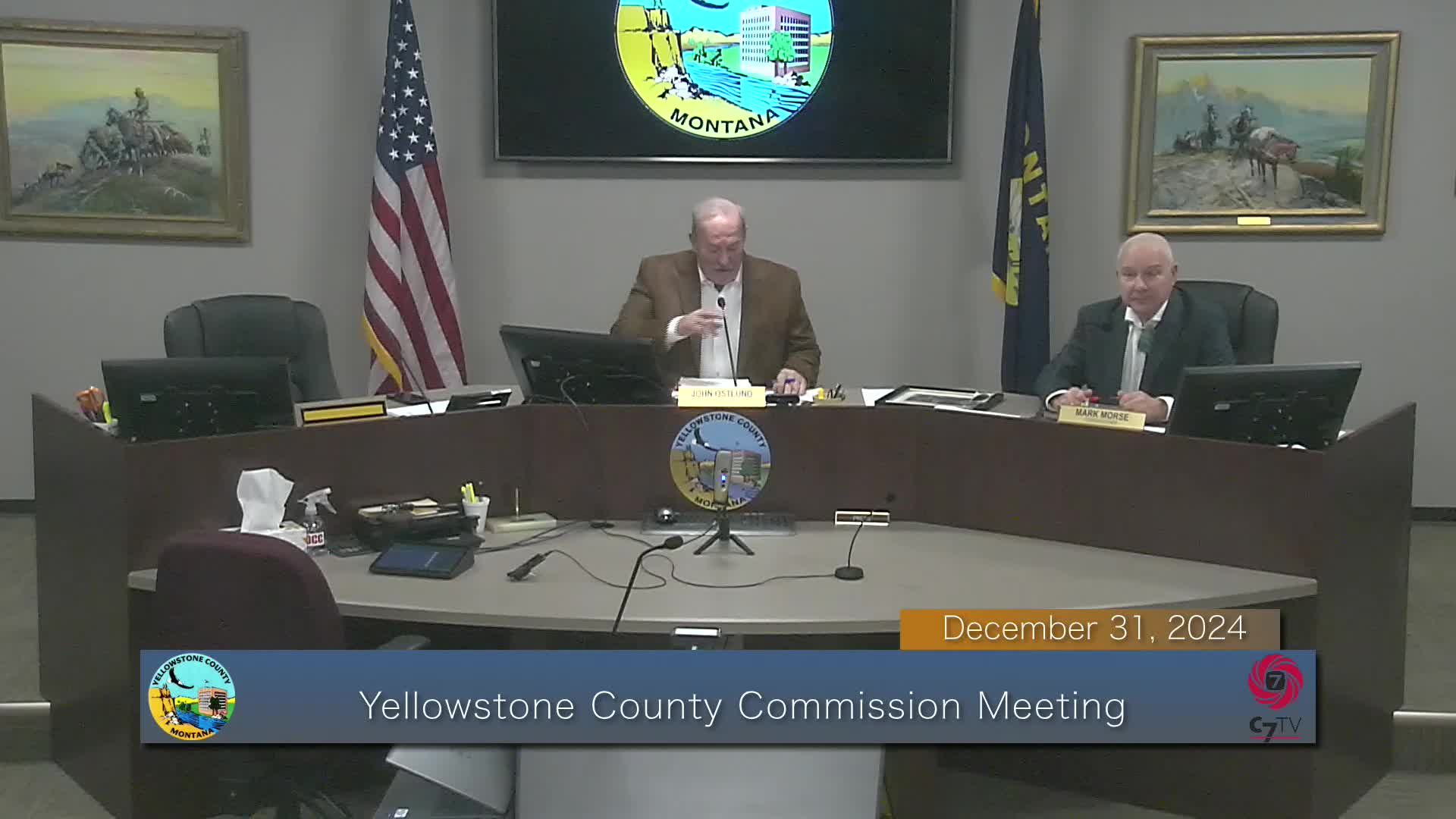 Commissioners Nominate Mark Morris Chairman and Rural Fire Chief for Yellowstone County