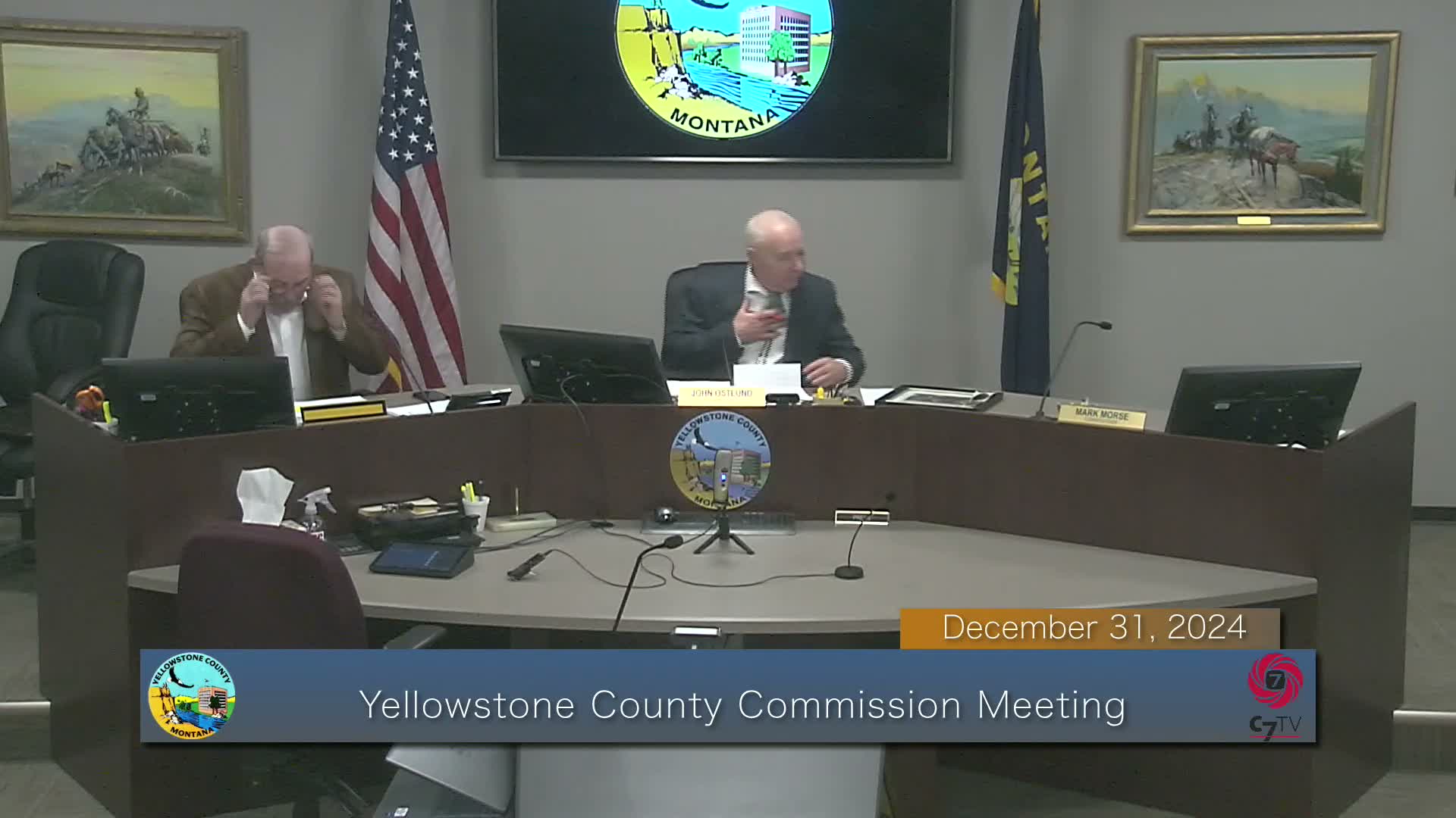 Yellowstone County commissioners approve claims, amend agenda to remove Laurel agreement