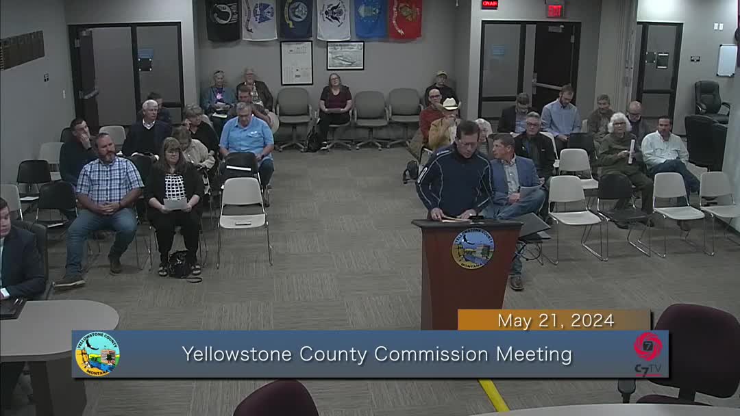 Yellowstone County Commissioners Hold First Hearing on Community Development Block Grants