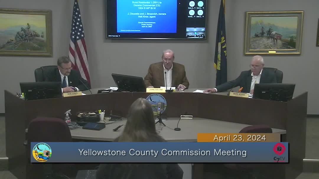 Yellowstone County Commissioners Consider Zone Change for GreenBee Dispensary Location