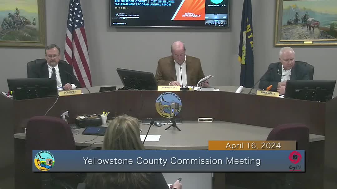 Billings reports 2023 tax abatement program impact on local economy