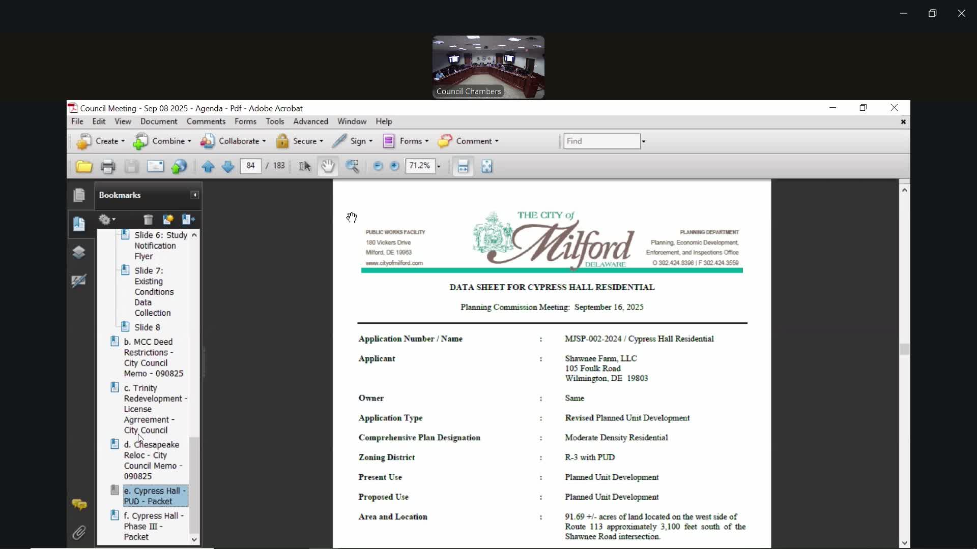 City Introduces Two Ordinances for Cypress Hall: Revised PUD and Phase 3 Subdivision