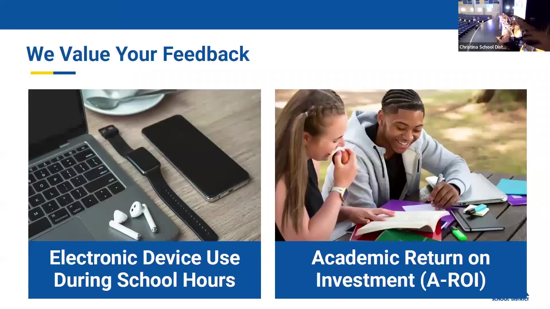Christina School District launches surveys on device use and academic outcomes