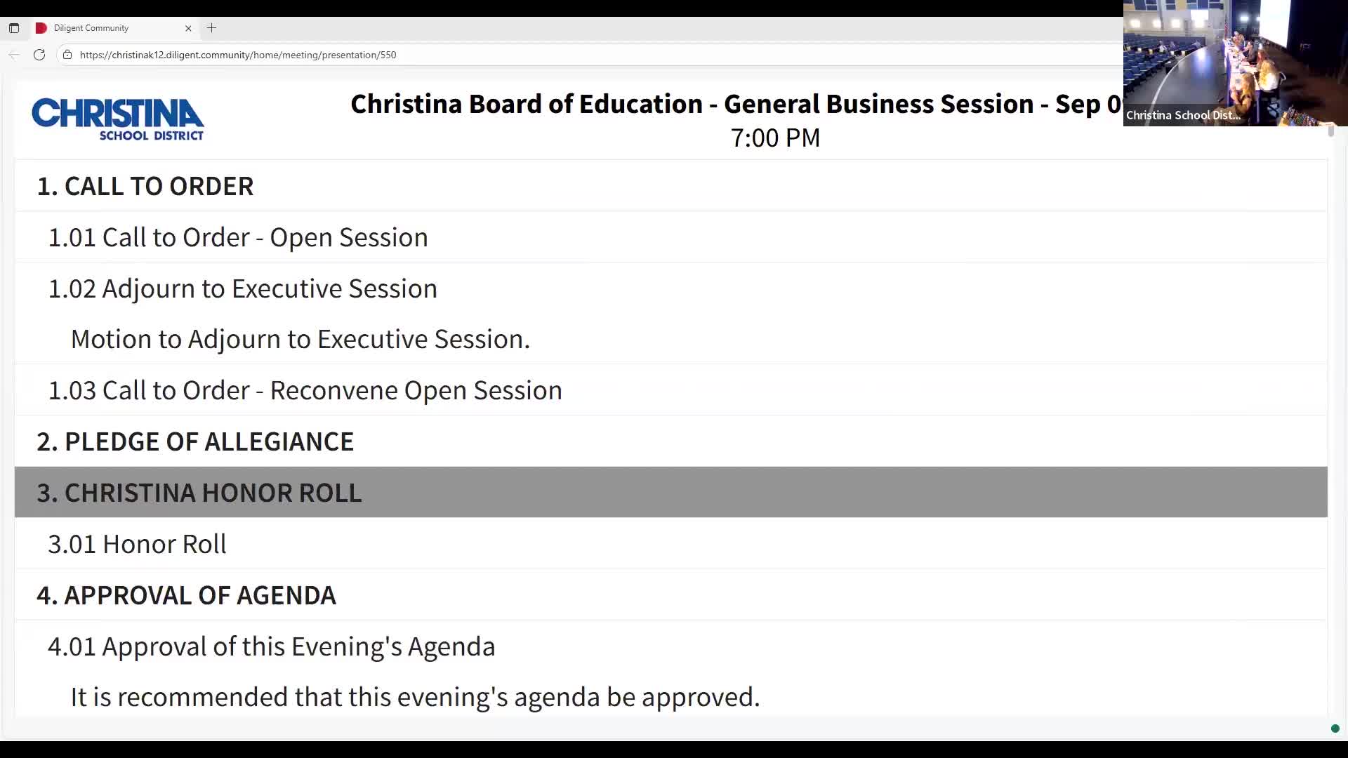 Board Approves Public Comment Procedures for Upcoming Meetings