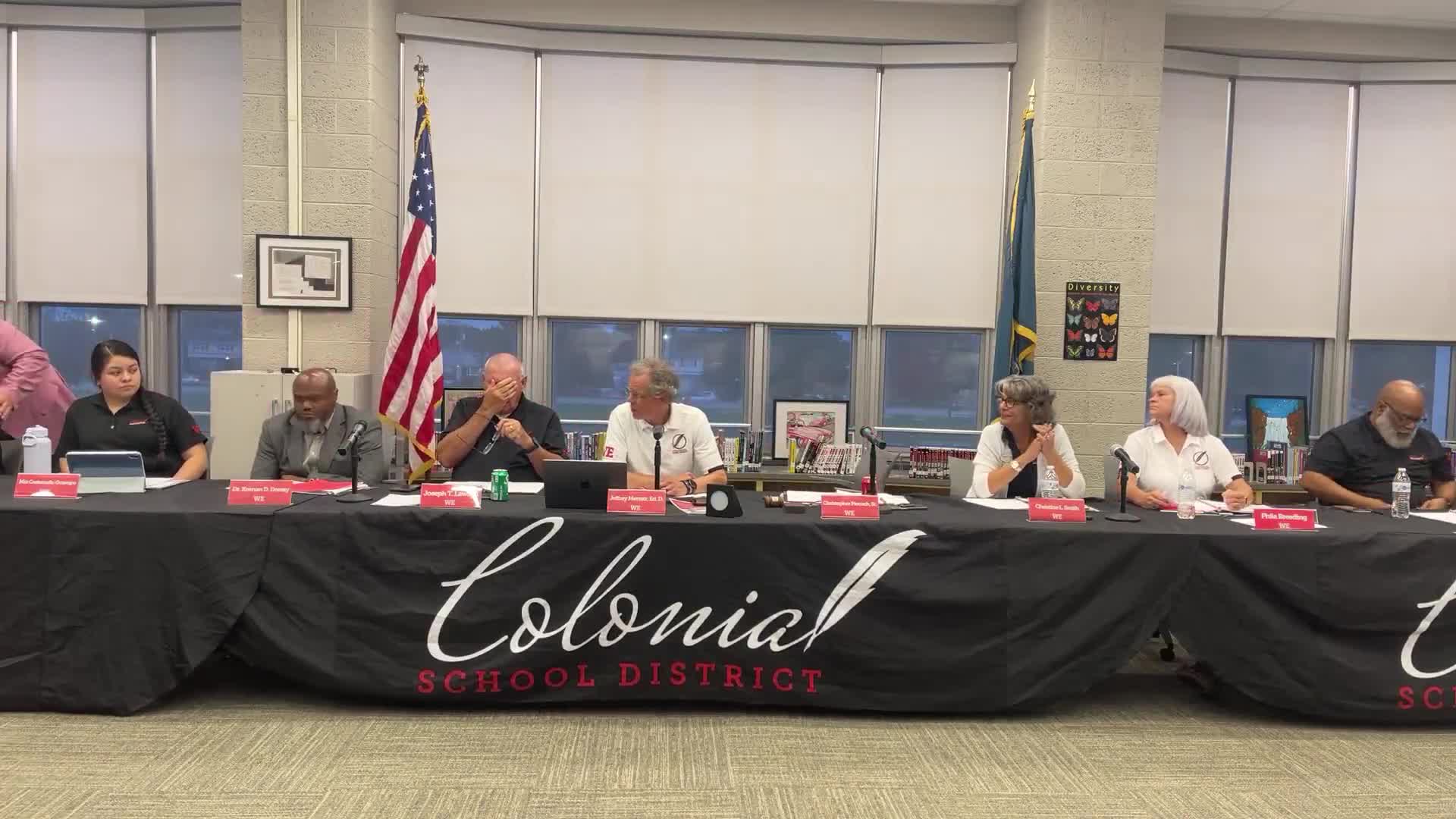 Colonial School District Showcases Innovative Science Instruction at Board Meeting