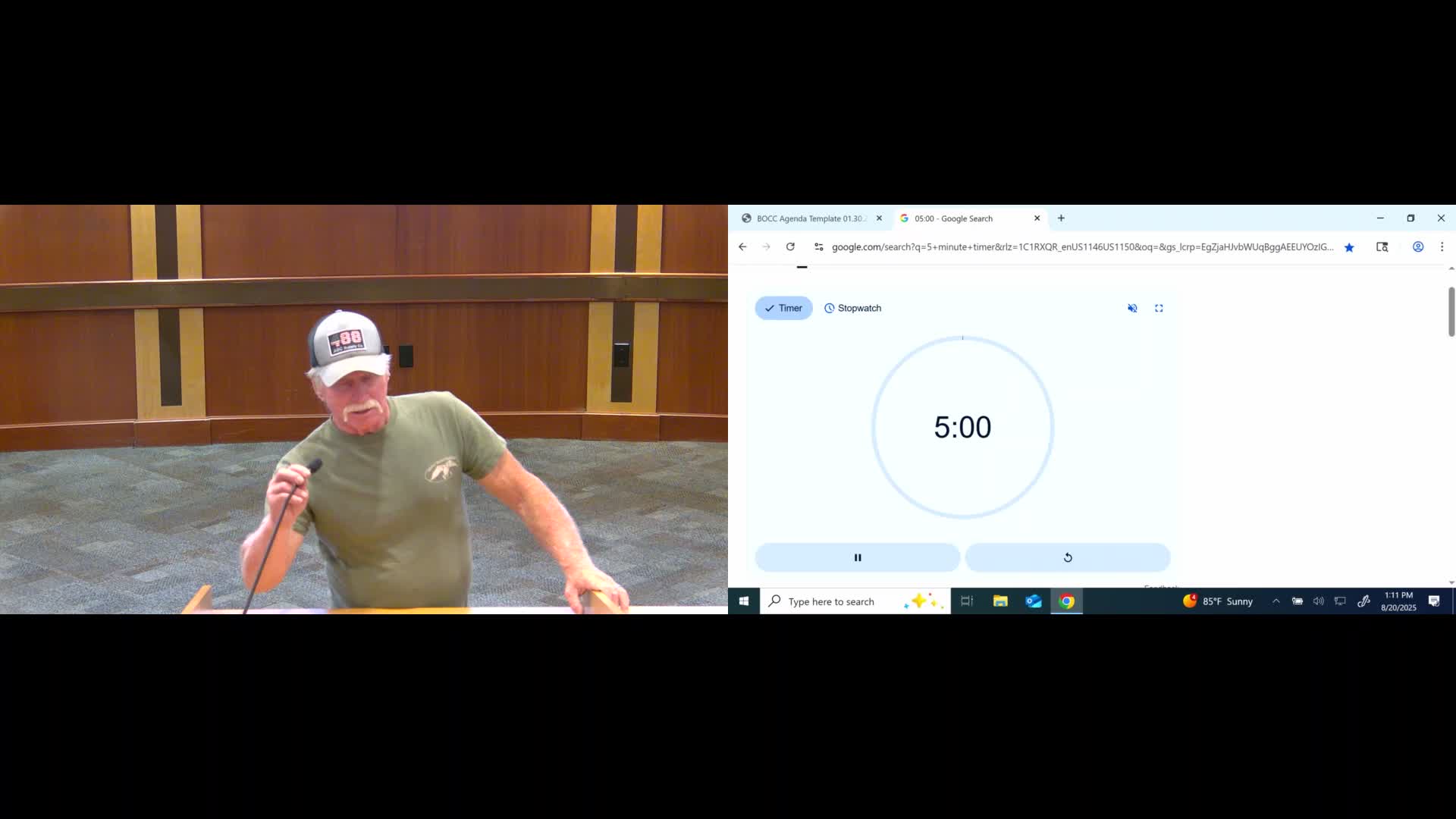 Resident urges commissioners to weigh senior impacts ahead of revenue-neutral hearing