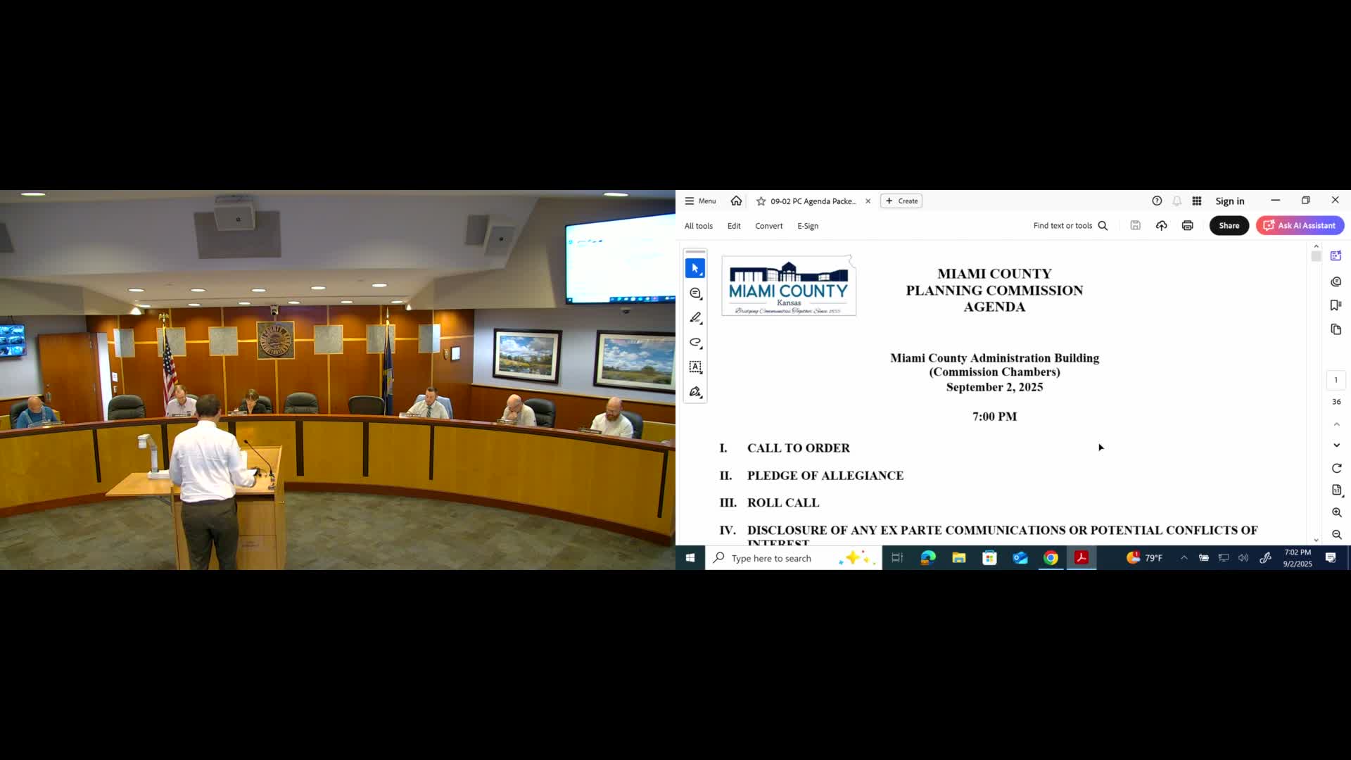 Planning commission removes water‑improvement condition and approves Tallgrass Acres subdivision