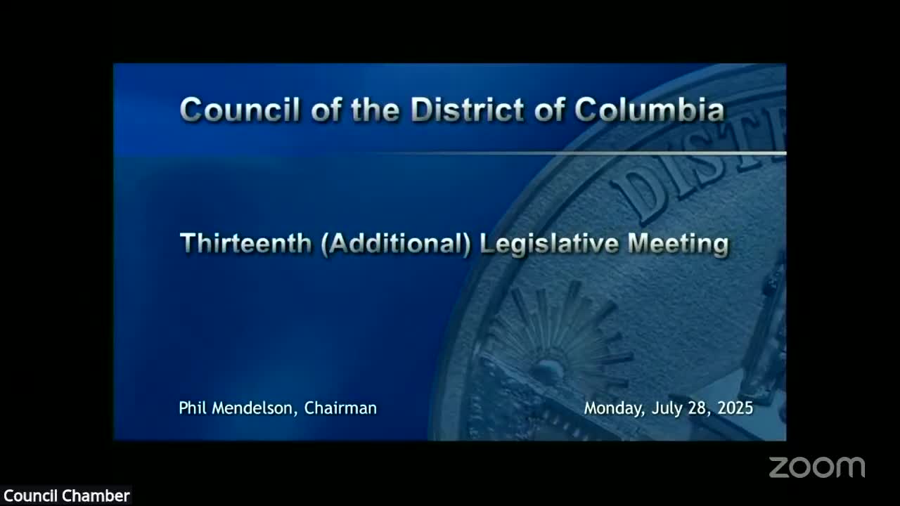 D.C. Council advances rental overhaul on first reading after heated debate over evictions and TOPA