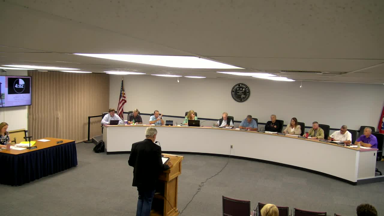 Commissioner Randolph raises safety concerns over East Matlock Bend Road subdivision entrance