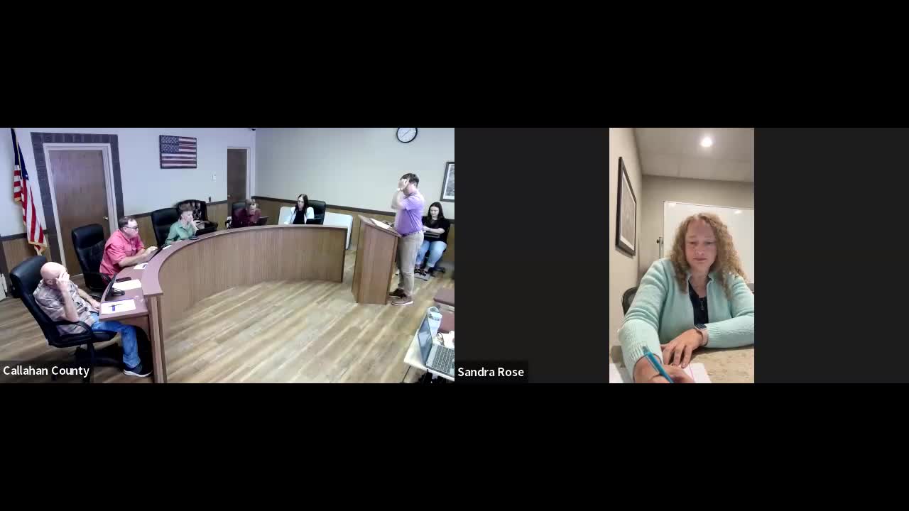 IT vendor summarizes services to Callahan County: licensing, backup, security and generator maintenance