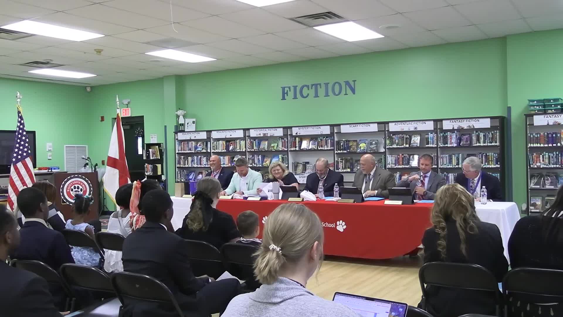 Madison County Schools Board Meets at Walnut Grove to Discuss New Initiatives