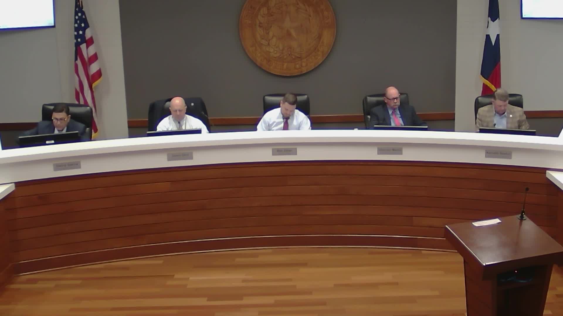 Training center contract, gun range and asbestos concerns remain under review