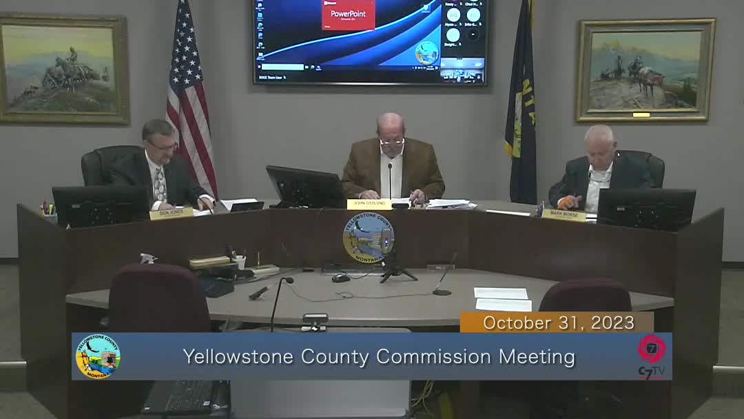 Yellowstone County Commissioners Approve Abandonment of North 21 Road Section