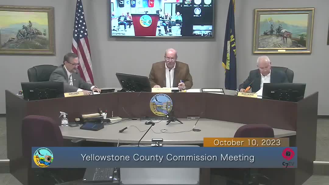 Commissioners Acknowledge Jake Penwell's Role in Yellowstone International Air Show Success