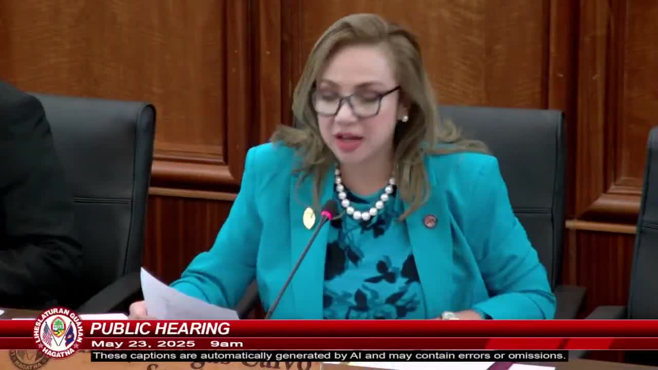 Senate committee hears nominations for Hagatna Restoration board; nominees cite preservation, funding plans