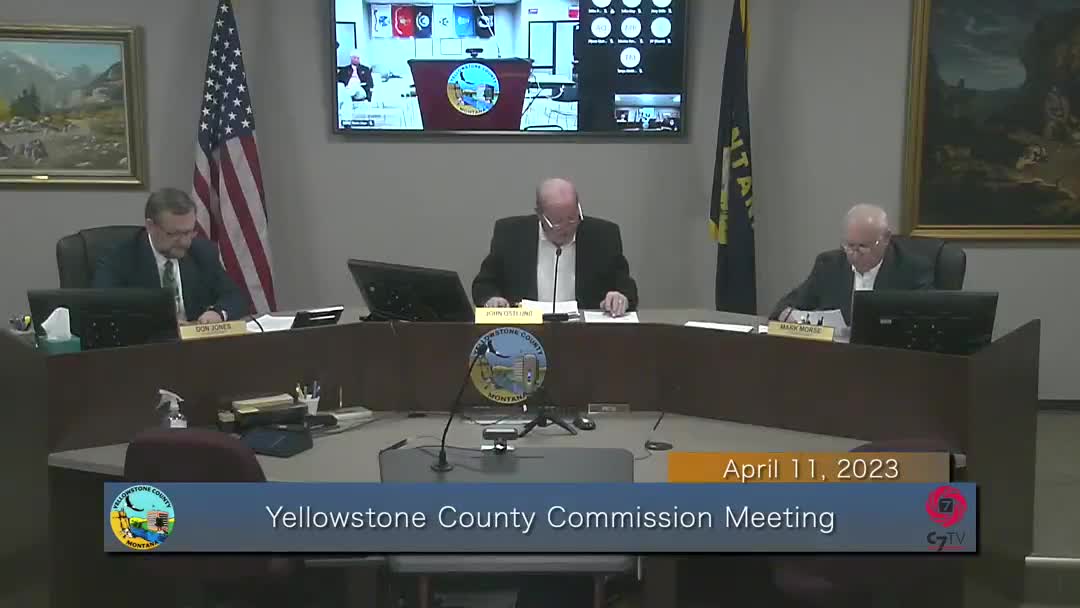 Yellowstone County Board Refers Treasurer Assessor Vacancy to County Attorney Staff