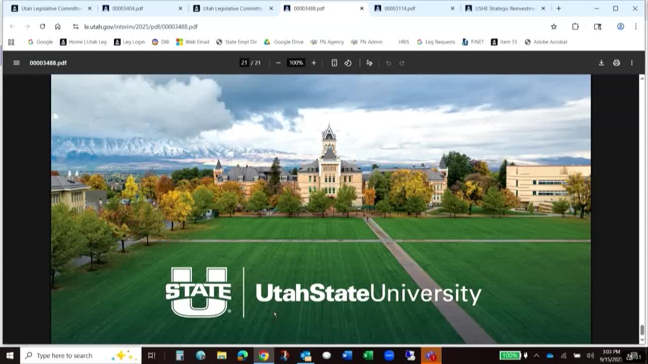 Utah Valley University Responds Effectively to Campus Incident Says Interim President Smith