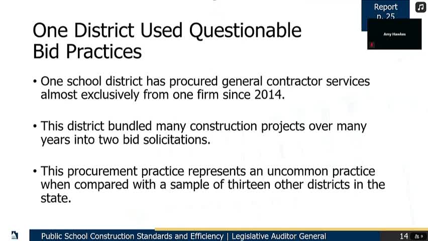 Audit Reveals Cost Discrepancies and Safety Issues in School Construction Projects