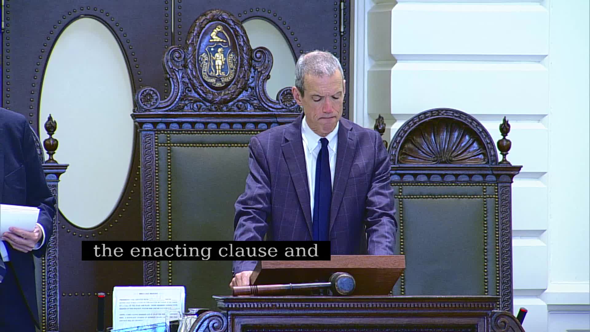 Senate orders Holyoke bill to third reading